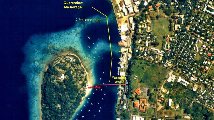 approaches to Port Vila